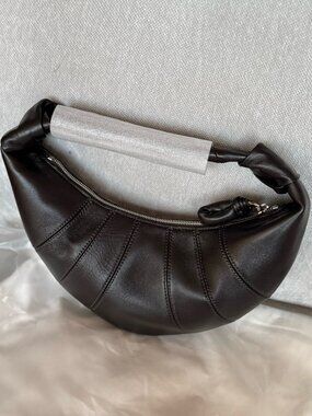 LEMAIRE mini fortune croissant bag in leather